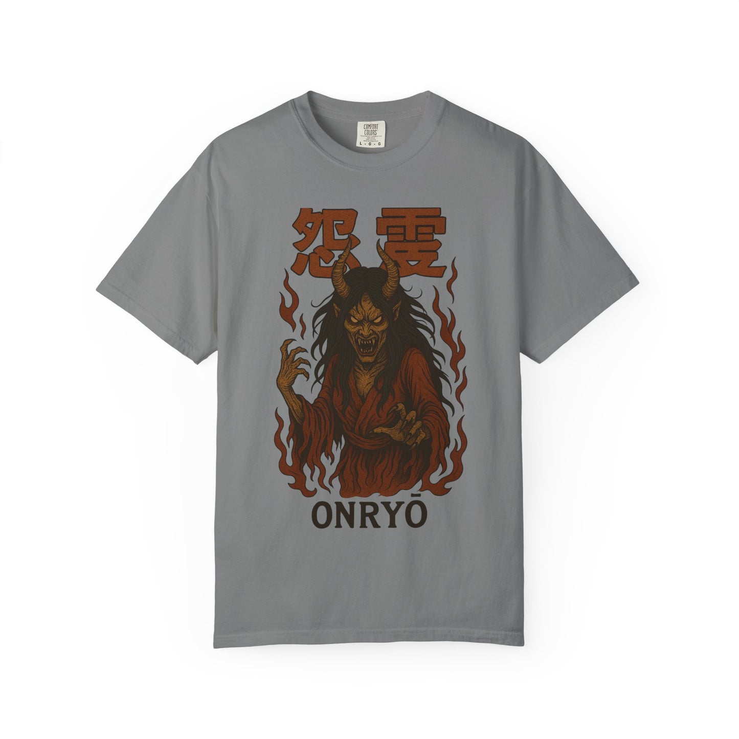 Onryō (怨霊) Japanese demon t-shirt