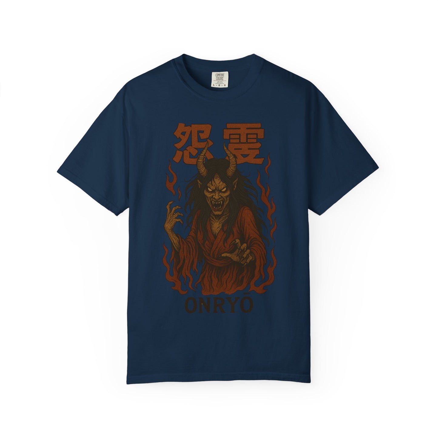 Onryō (怨霊) Japanese demon t-shirt