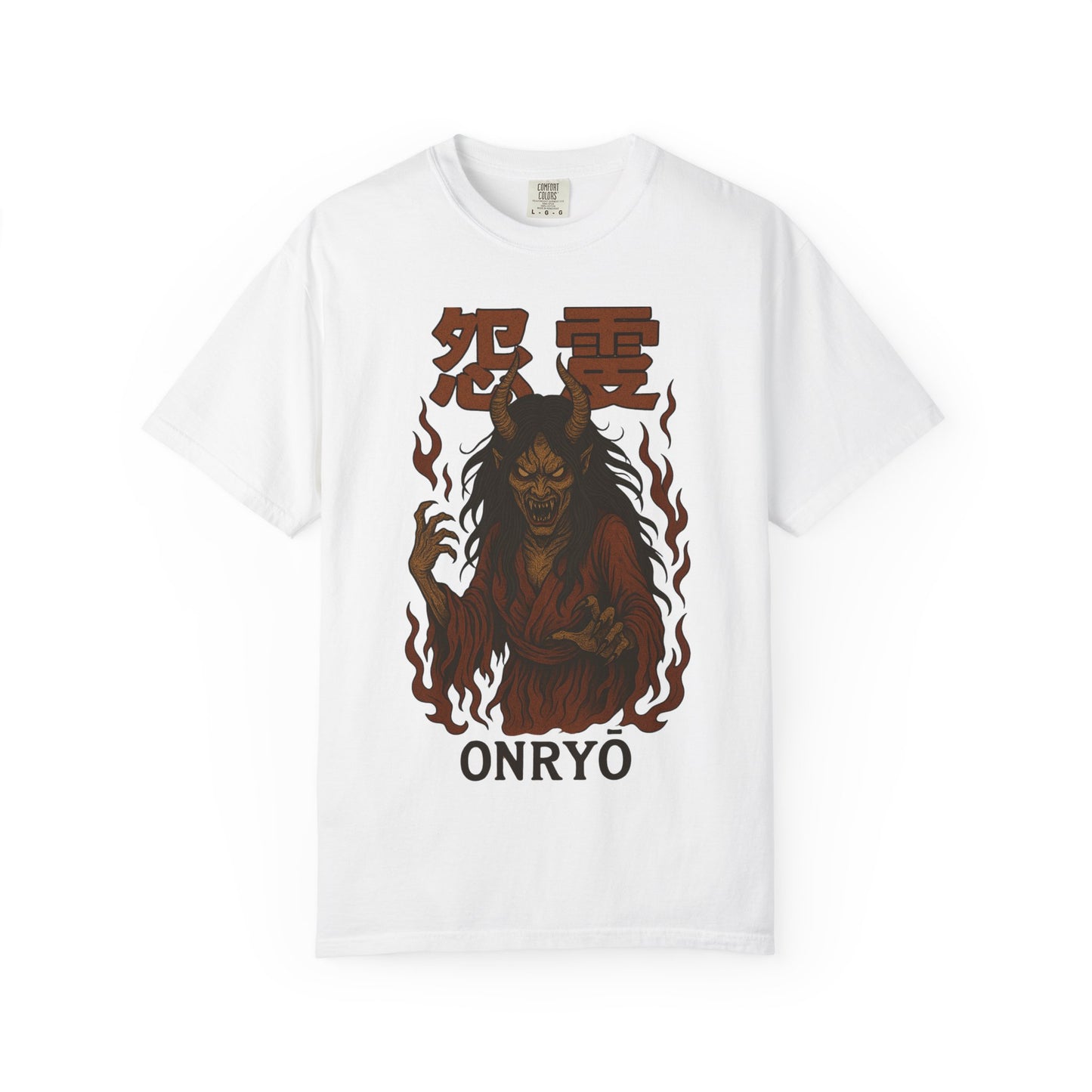 Onryō (怨霊) Japanese demon t-shirt