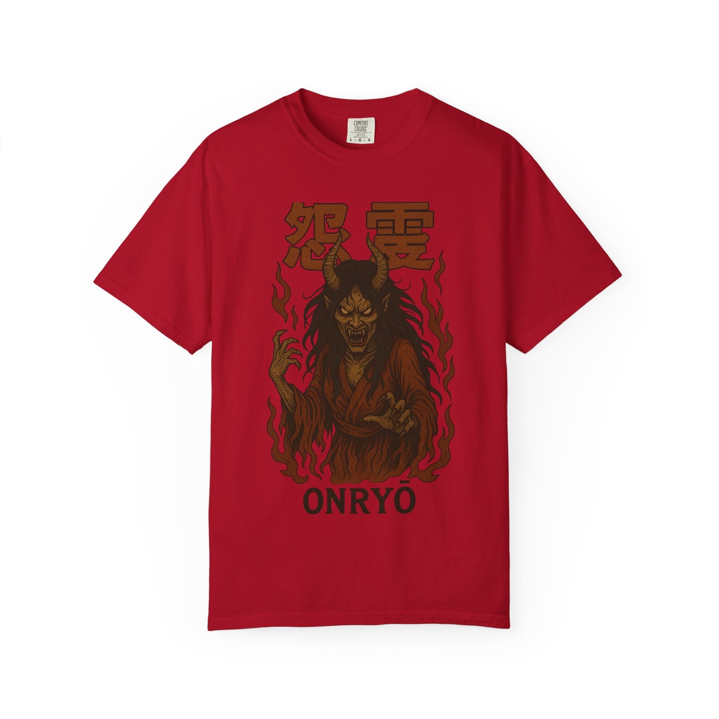 Onryō (怨霊) Japanese demon t-shirt