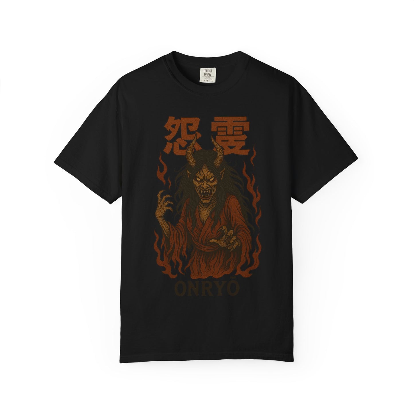 Onryō (怨霊) Japanese demon t-shirt